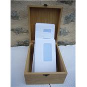 Coffret correspondance sur mesure